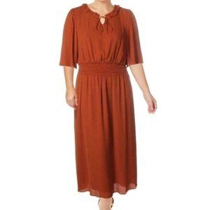 Gibson Latimer Women's Sheath Dress Spice Orange